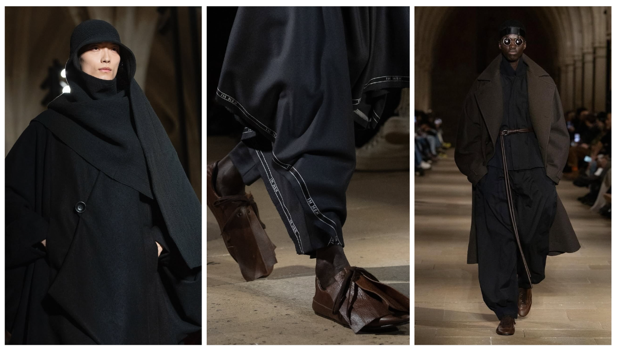 Bộ sưu tập thời trang nam Thu - Đông 2026 giữ vai trò như phòng thí nghiệm của Issey Miyake.