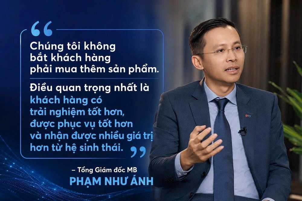 Lãnh đạo MB: Lãi suất còn dư địa giảm, chiến lược dài hạn vẫn đặt khách hàng ở trung tâm